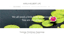 Desktop Screenshot of karlahelbert.com